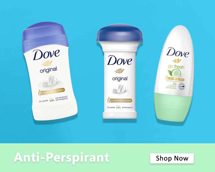 Shop Dove anti-perspirant deodorant