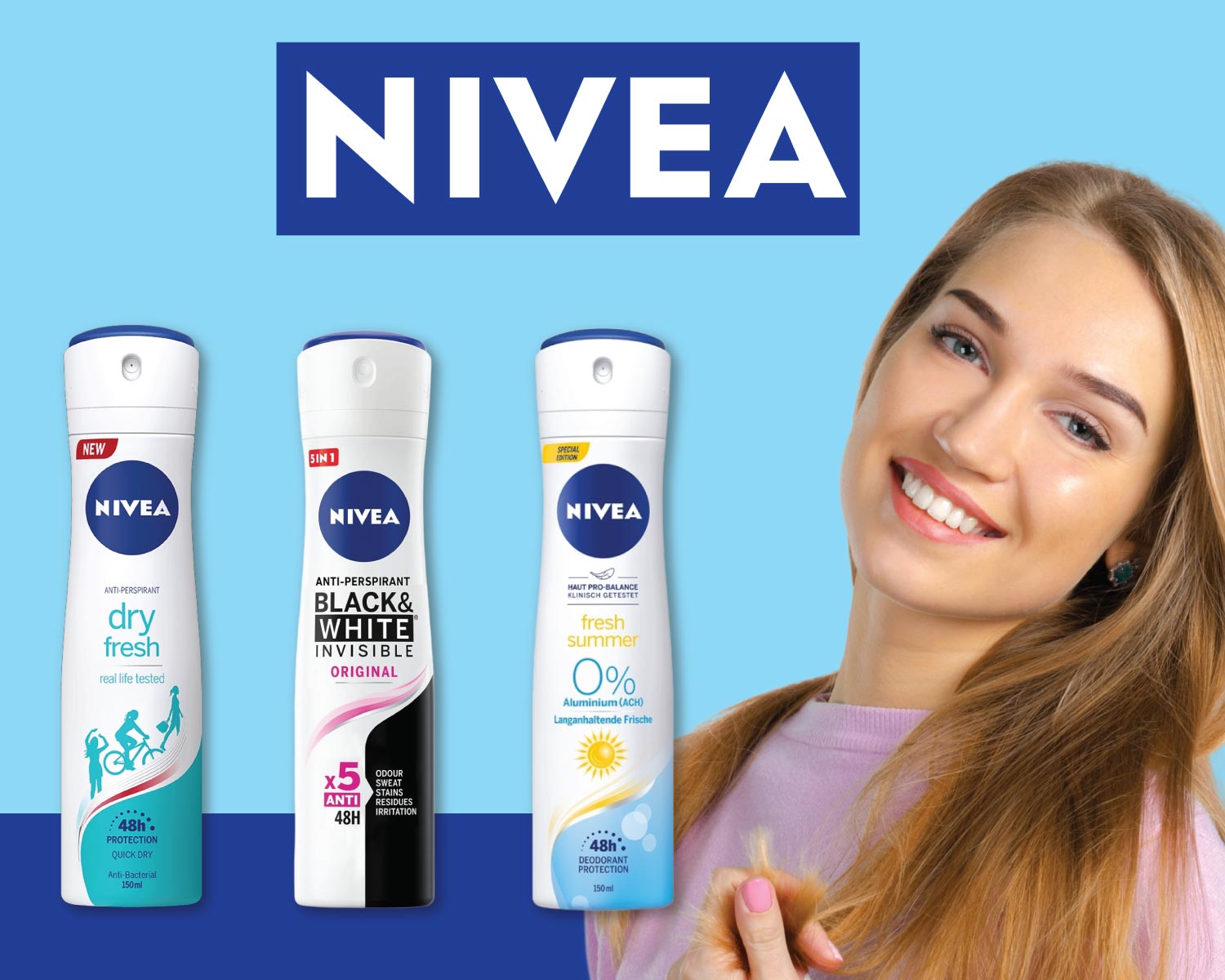 Shop Nivea Deodorants